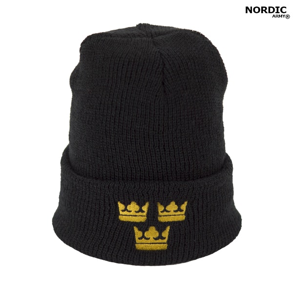 Tre Kronor Royal Ullmössa - Svart