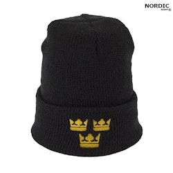 Tre Kronor Royal Ullmössa - Svart