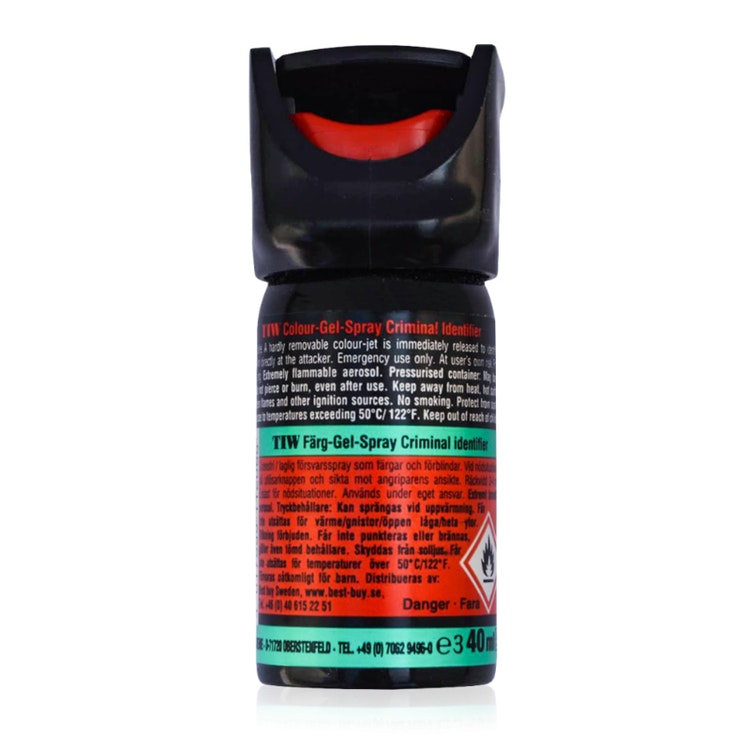 TIW Criminal identifier 40ml Försvarsspray