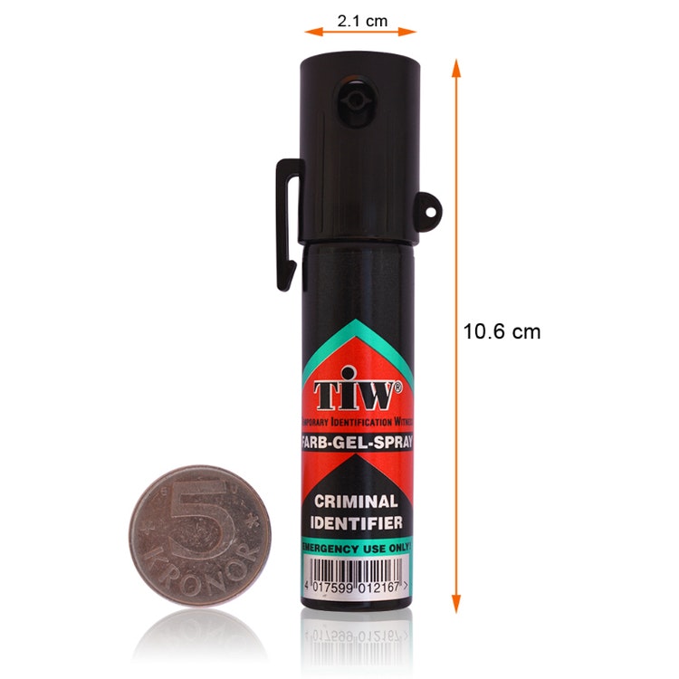 TIW Criminal identifier 20ml Försvarsspray - LADY