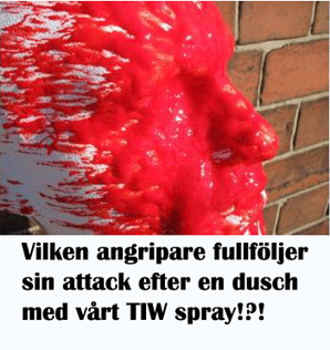 TIW Criminal identifier 40ml Försvarsspray