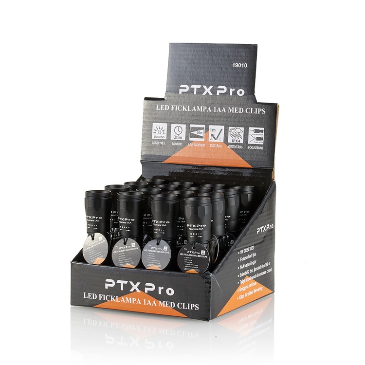 PTX PRO Polisficklampa Fokus 70 LM 1AA