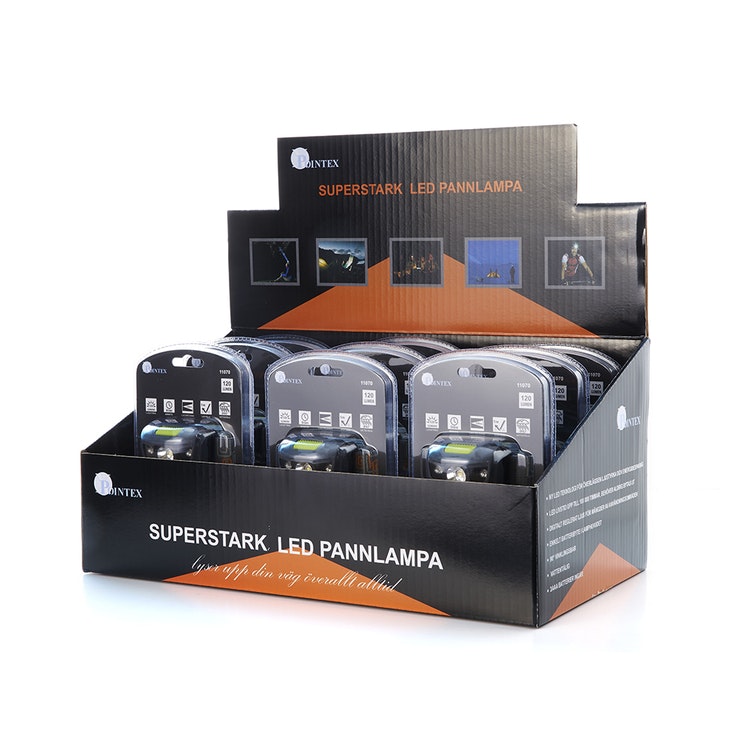 PTX PRO Pannlampa 120 LM 3AAA