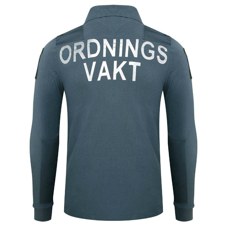 Robust OV Piké med lång ärm