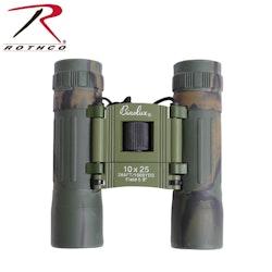 ROTHCO Kompakt 10 x 25mm Kikare - Woodland Camo