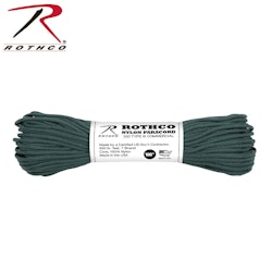 ROTHCO 550lb Nylon Paracord 100ft - Hunter Green