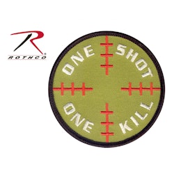 ROTHCO ONE SHOT ONE KILL Morale Patch