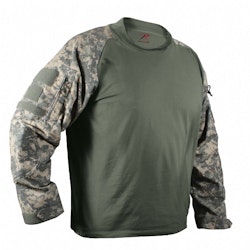 ROTHCO Tactical Airsoft Combat Shirt - ACU Digital Camo
