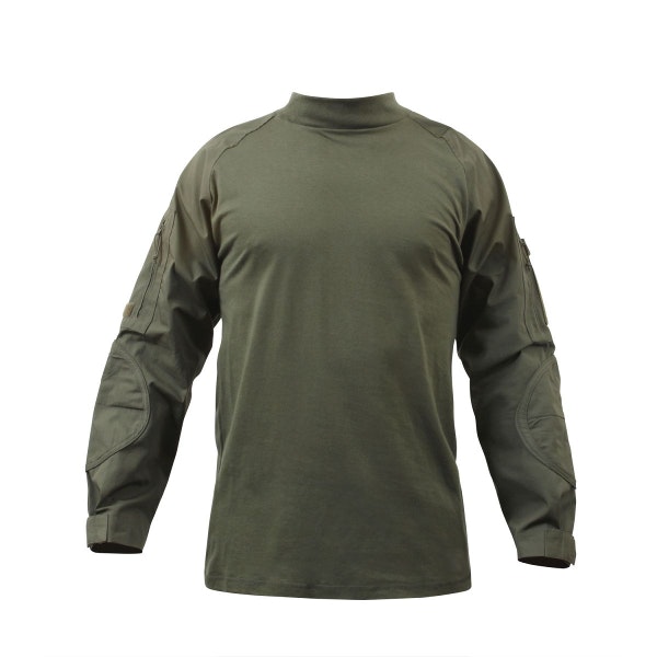 ROTHCO Tactical Airsoft Combat Shirt - Olive Drab (OD)