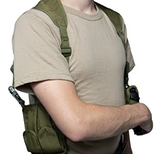 ROTHCO Axelhölster för Pistol - Olivgrön