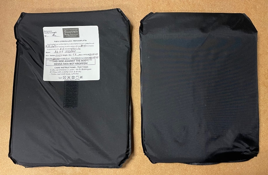 SBA AK47 Stopper Plate - Skottskyddsplatta Svart