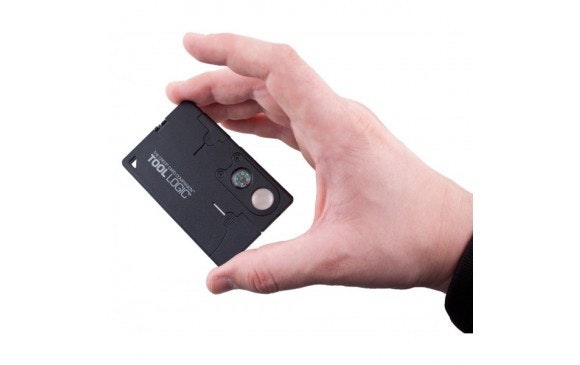 TOOL LOGIC Credit Card Companion With Lens/Compass