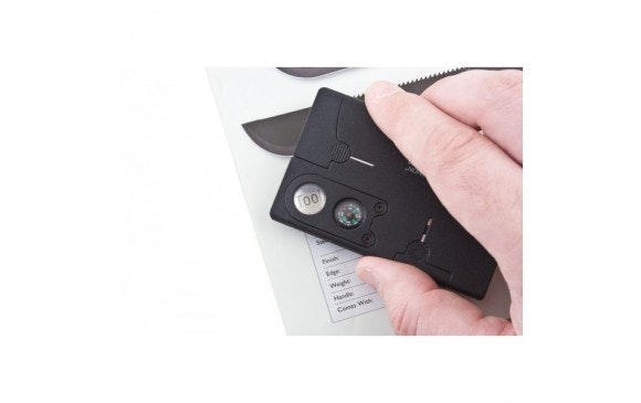 TOOL LOGIC Credit Card Companion With Lens/Compass