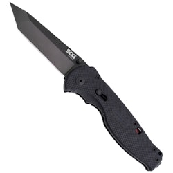 SOG Flash II Tanto Black TiNi