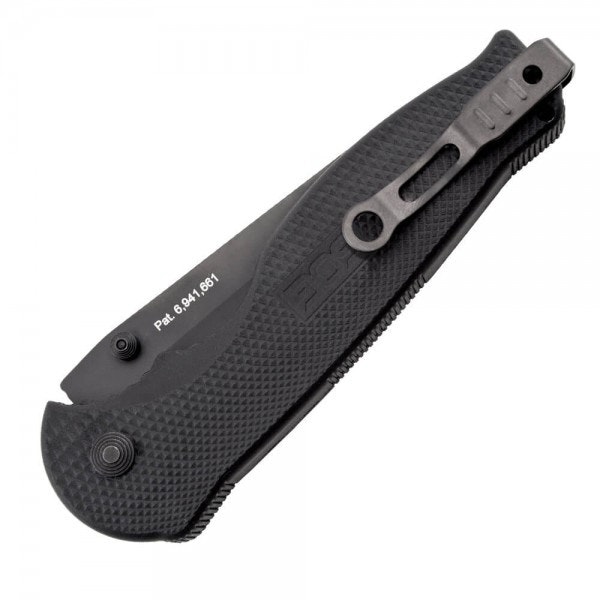 SOG Flash II Tanto Black TiNi