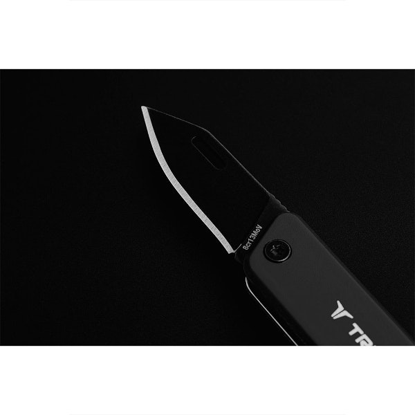 TRUE UTILITY Modern Keychain Knife - Black