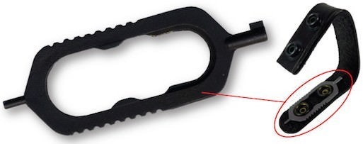 ZAK TOOL ZT17 Fängselnyckel för dolt bärande