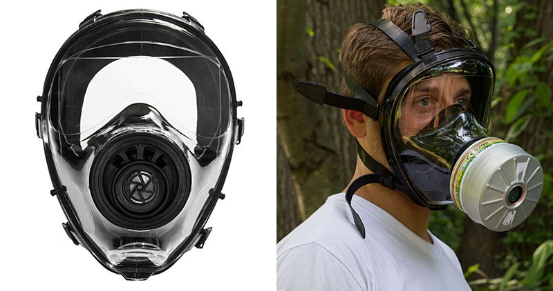 MESTEL Safety SGE 400/3 CBRN Skyddsmask / Gasmask