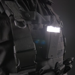 FoxFury Scout Clip Light – Vit & Röd LED