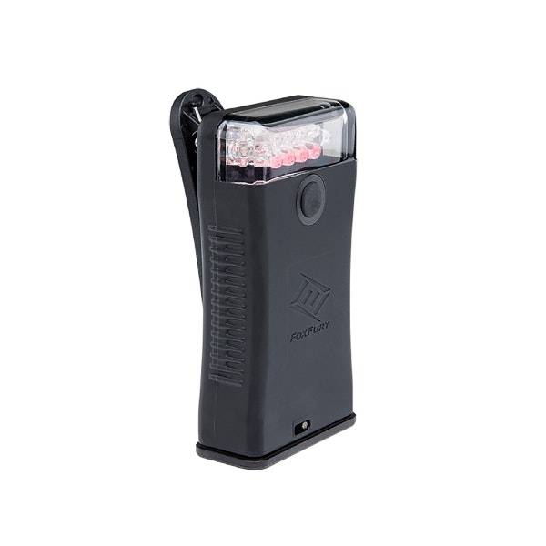FoxFury Scout Clip Light – Vit & Röd LED