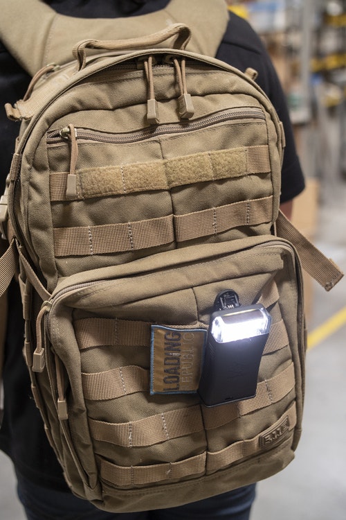 FoxFury Scout Clip Light – Vit & Röd LED