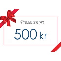 Presentkort 500 kr