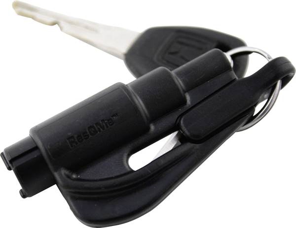 ResQme Keychain Rescue Tool - Svart