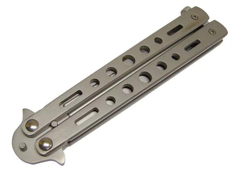 REPLIKA Butterfly Kniv - JOKER Abanico Inox