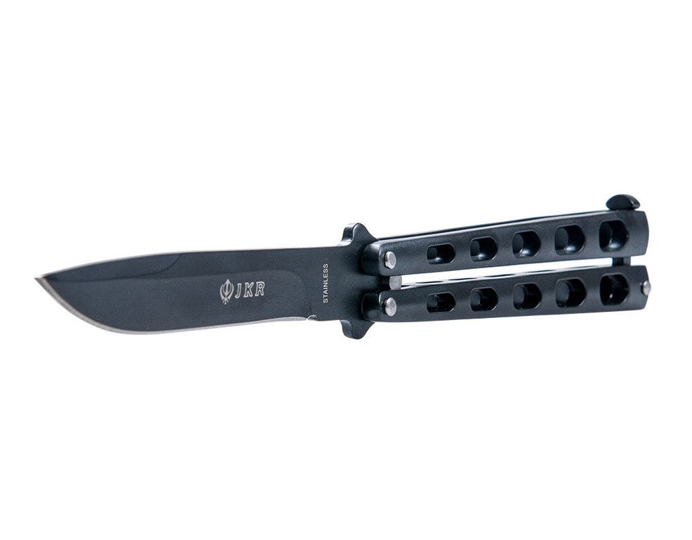 REPLIKA Butterfly Kniv - JOKER Zamak