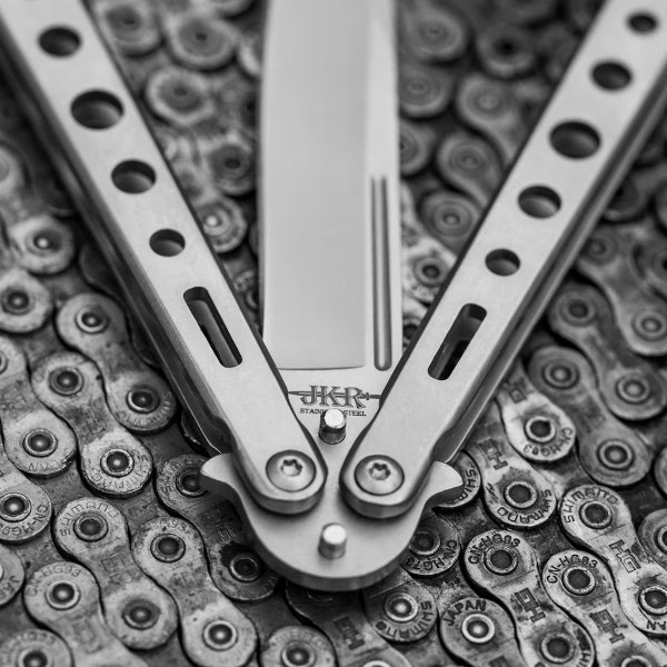 REPLIKA Butterfly Kniv - JOKER Abanico Inox