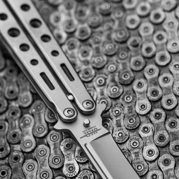 REPLIKA Butterfly Kniv - JOKER Abanico Inox