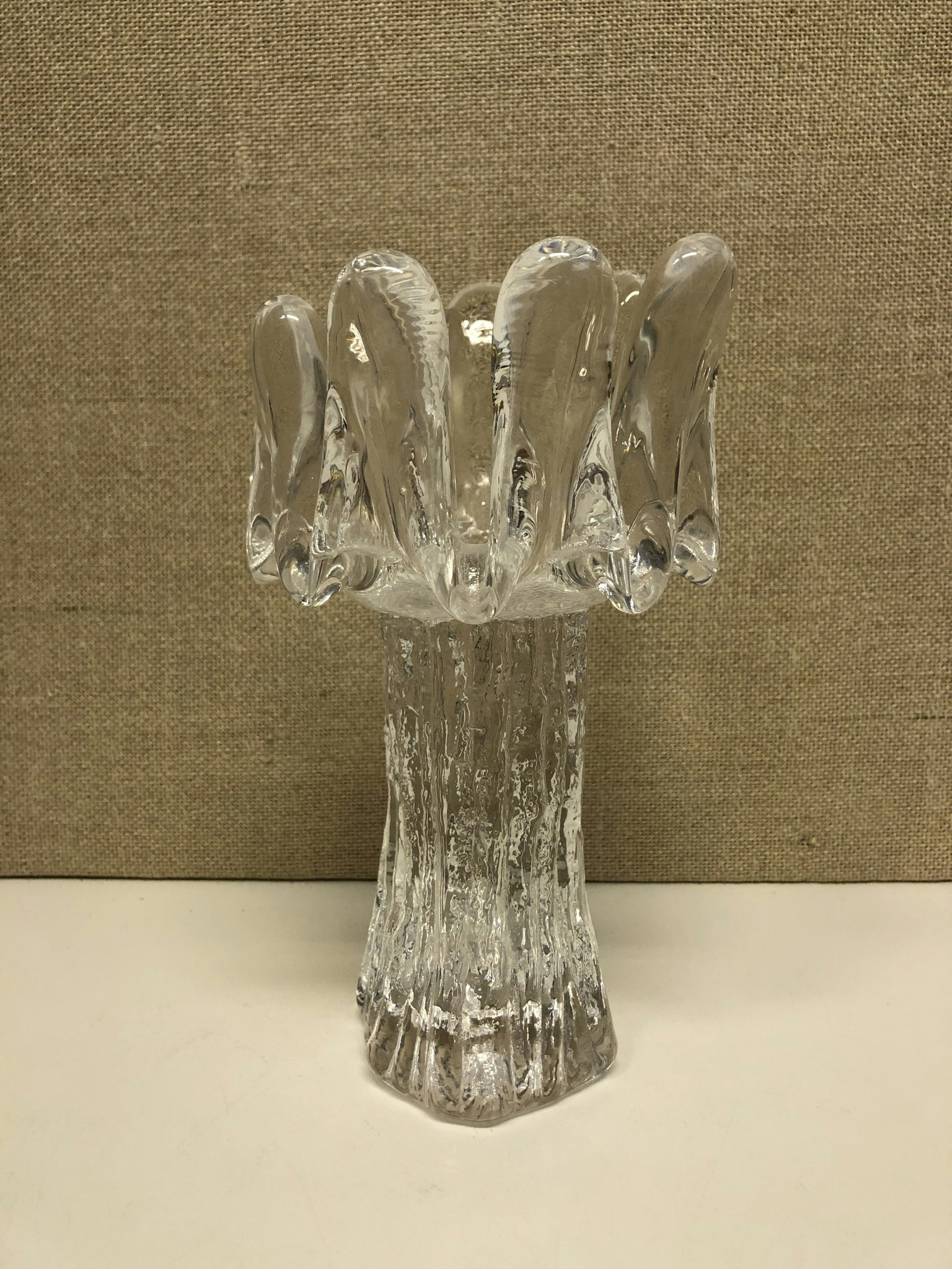 LJUSLYKTA, glas, " Sunflower" Göran Wärff, Kosta Boda.