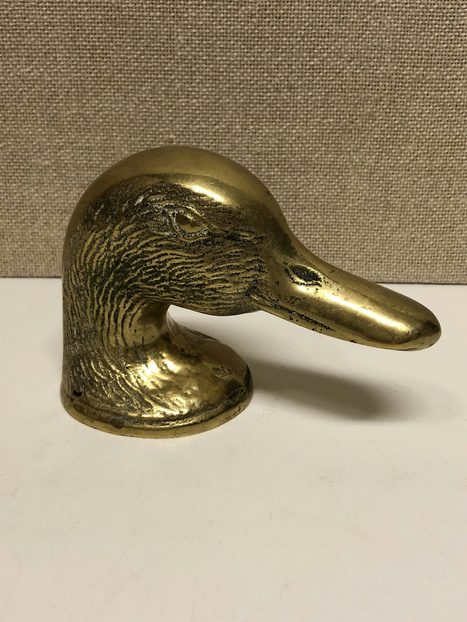 Kapsylöppnare Ankhuvud Ducky-modell mässing