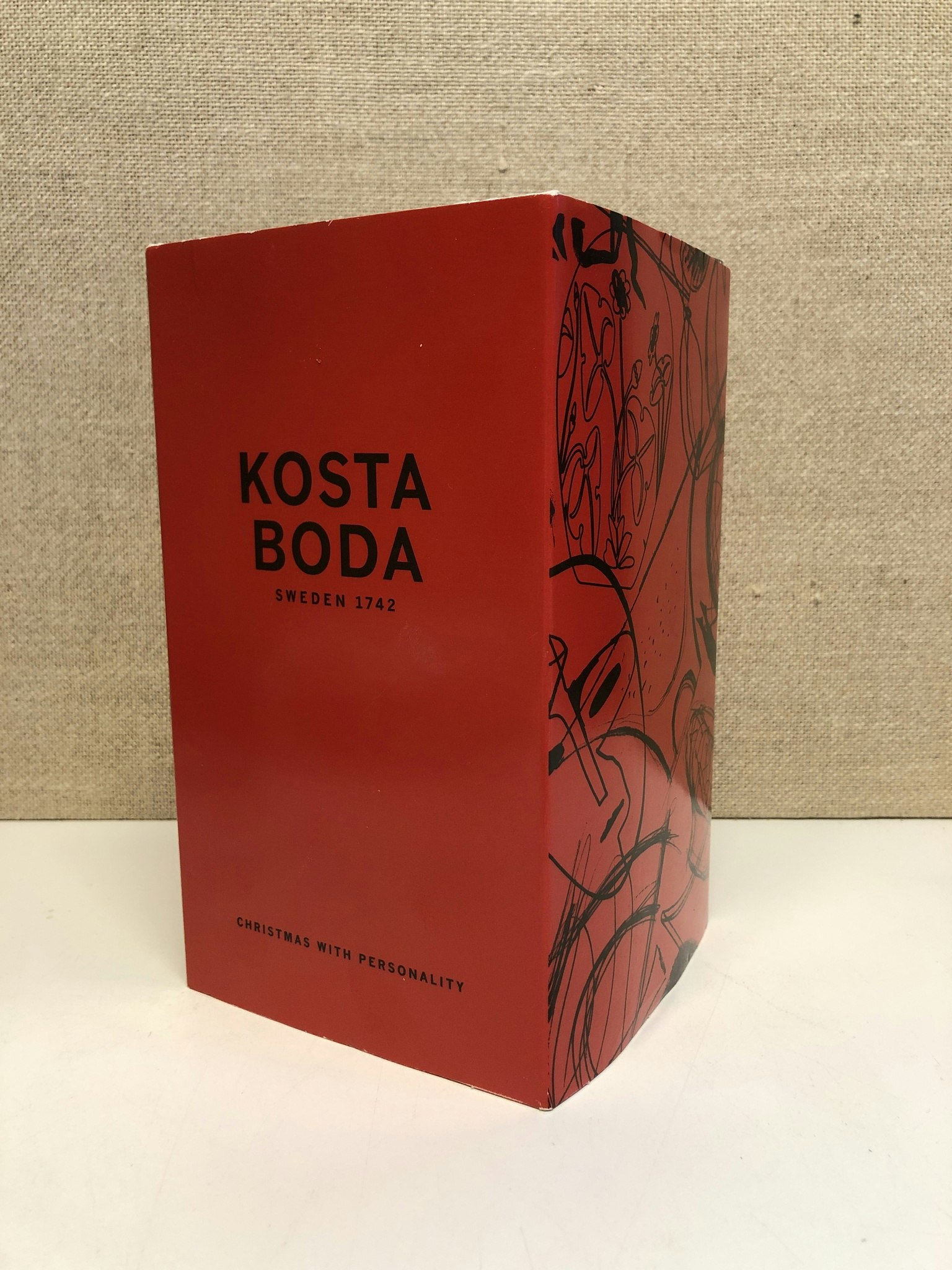 Anna Ehrner Tomtar "Noel" Glas Kosta Boda 2005