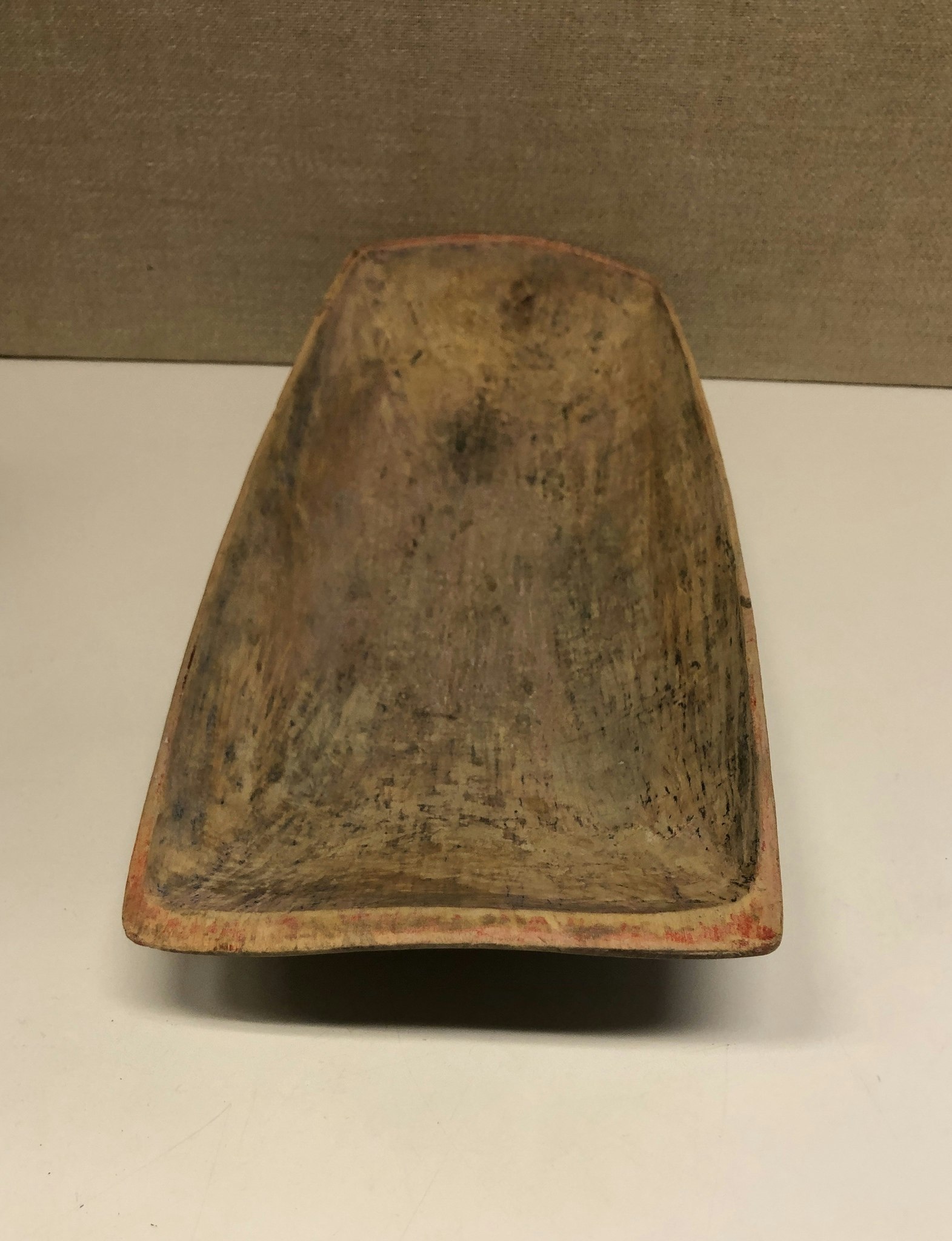 TRÅG, bemålat, trä, 1800-tal.