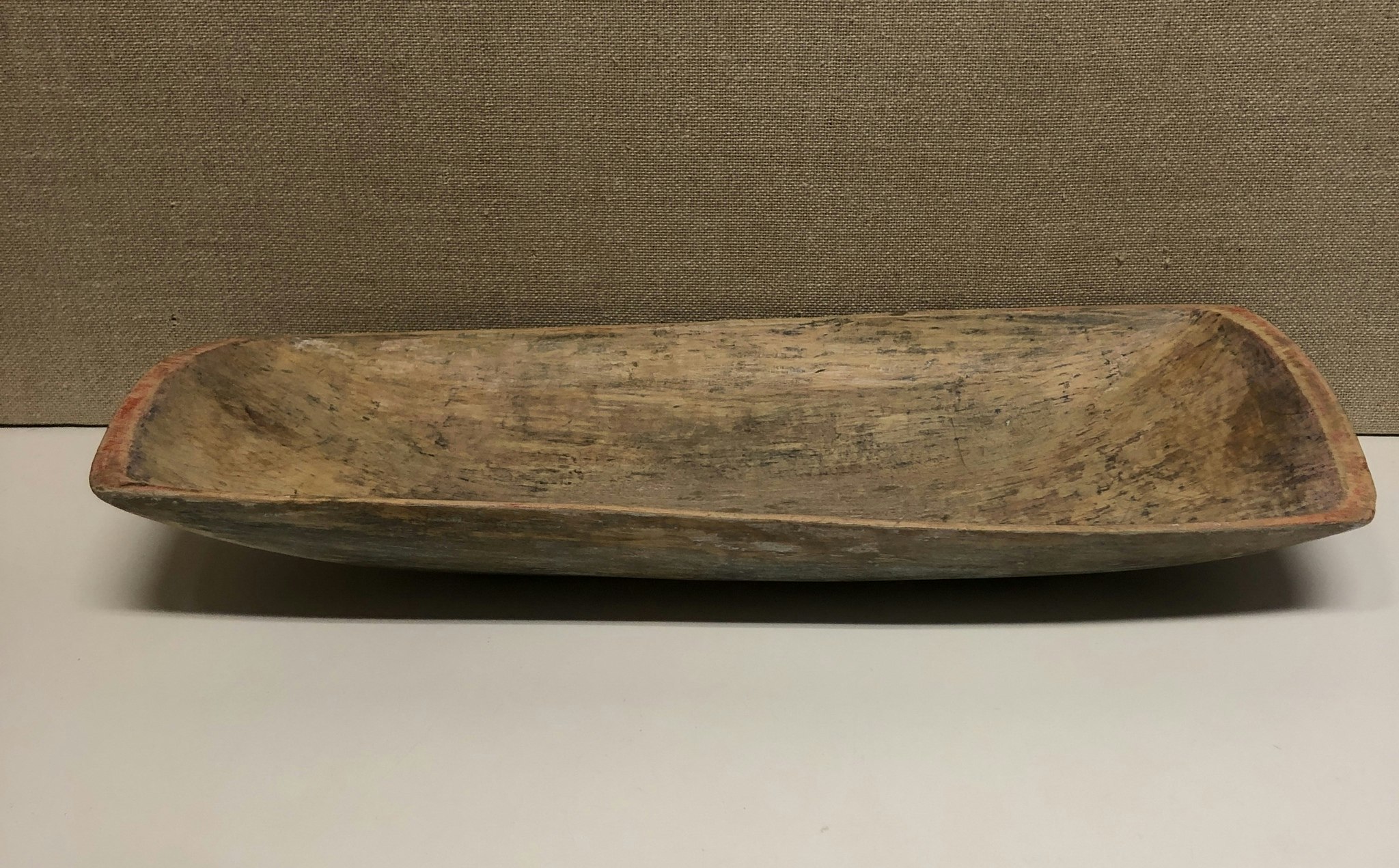 TRÅG, bemålat, trä, 1800-tal.