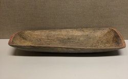 TRÅG, bemålat, trä, 1800-tal.