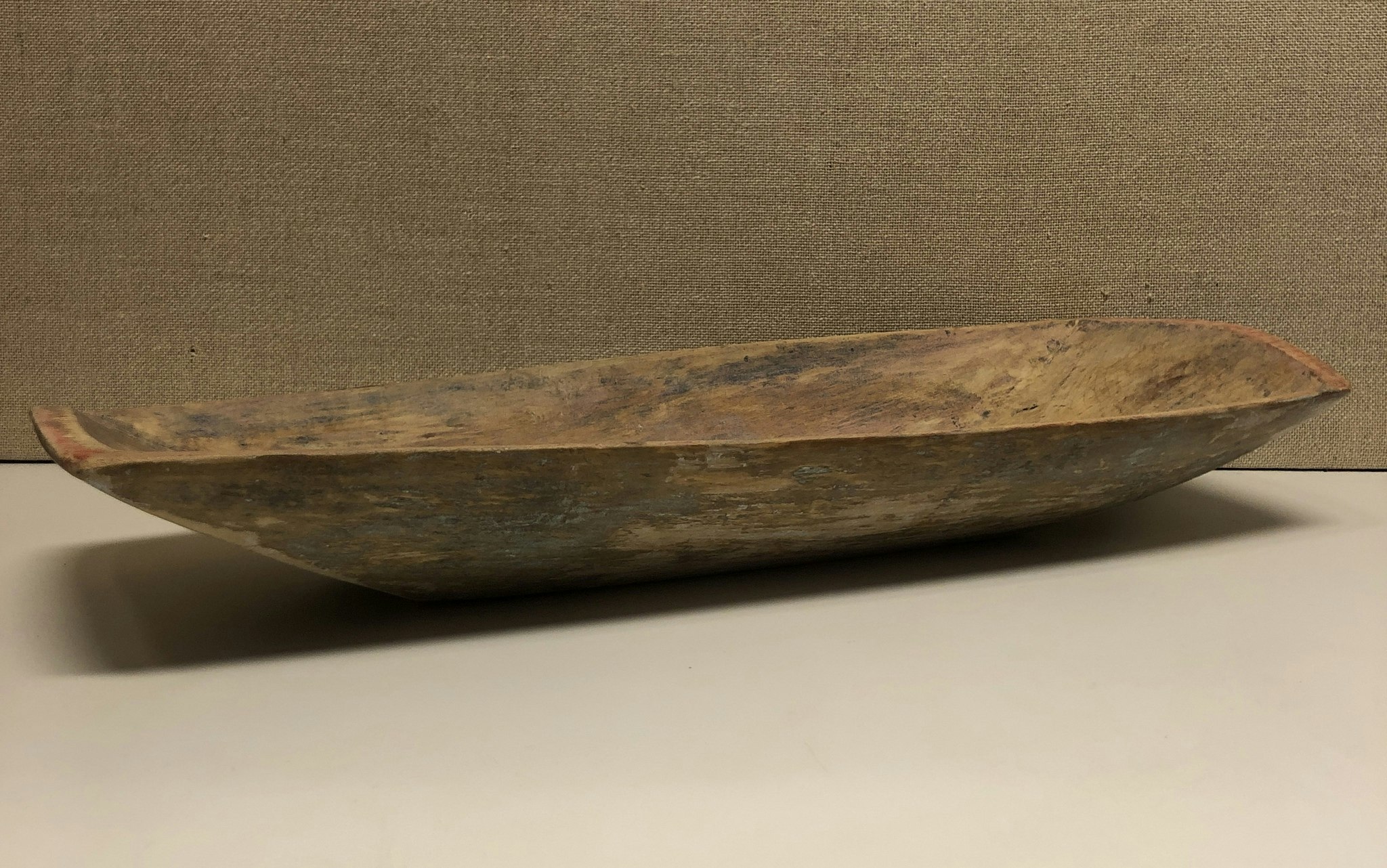 TRÅG, bemålat, trä, 1800-tal.