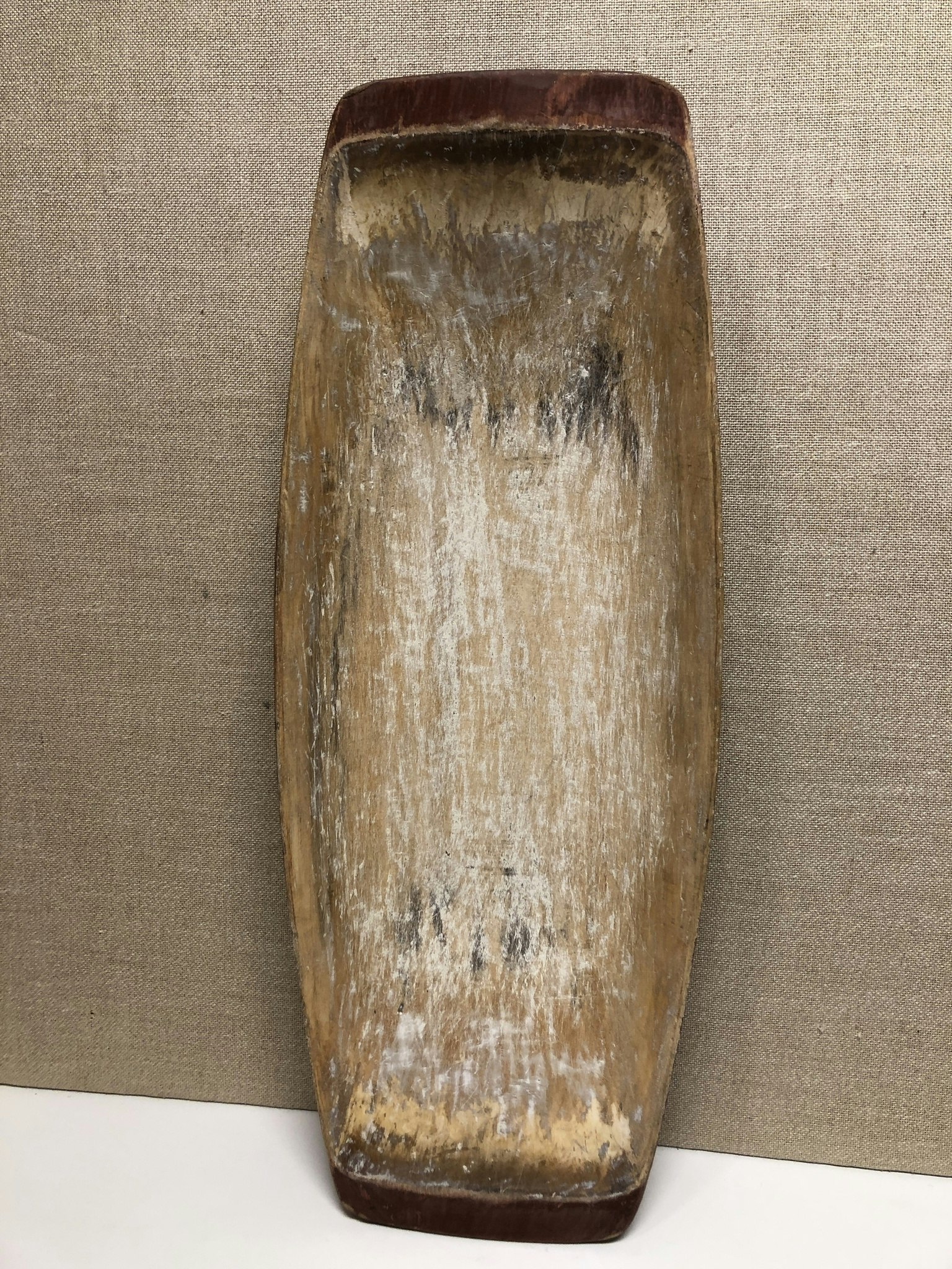 TRÅG, bemålat, trä, 1800-tal.