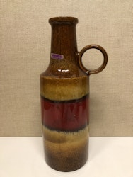 FLOOR VASE, ceramic, scheurich W. Germany.
