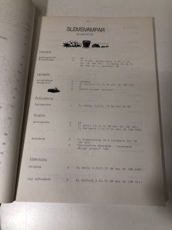 BOK, Medelpads svampar, Sundsvalls mykologiska sällskap 1985.