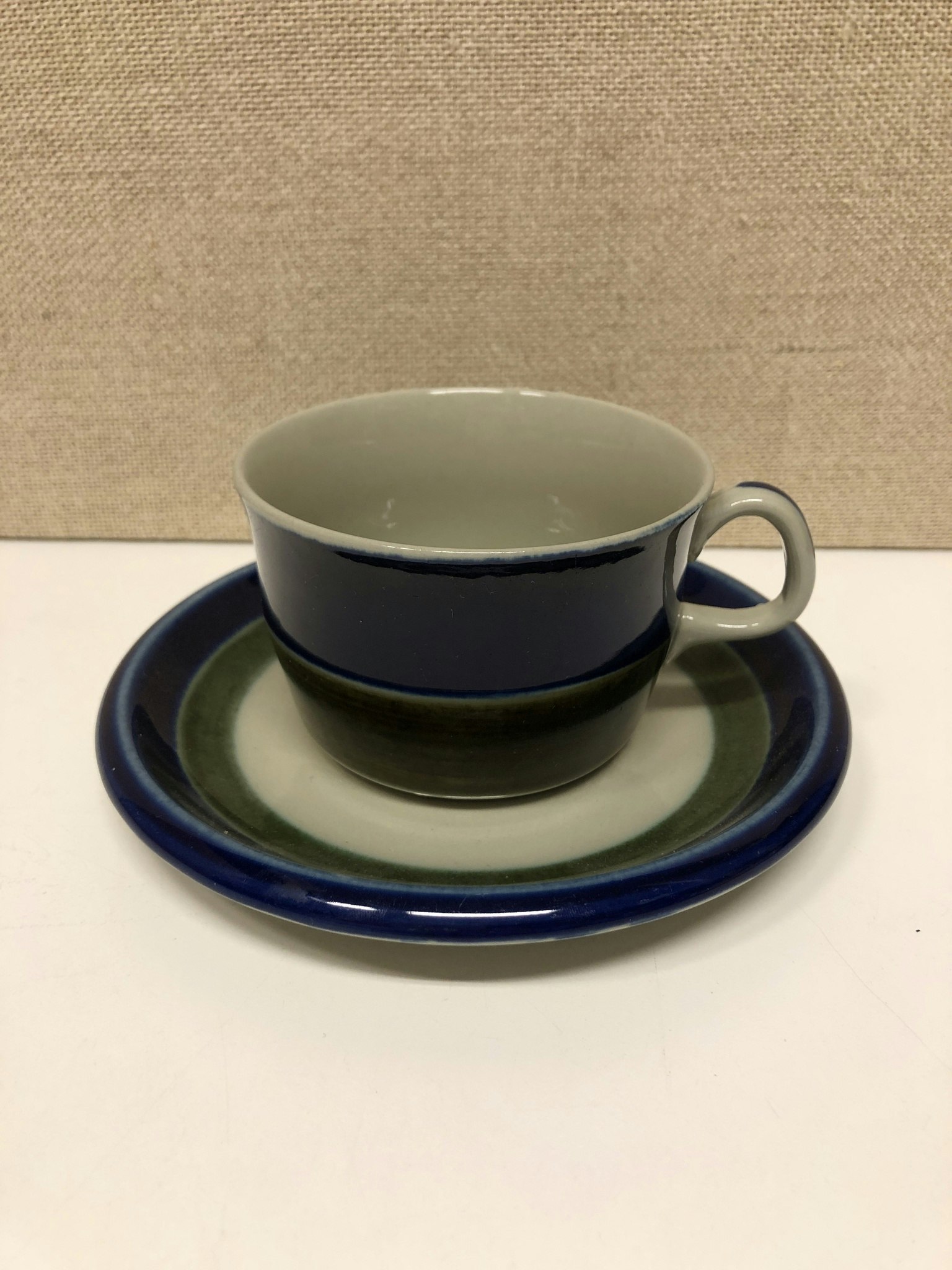 KAFFEKOPP MED FAT, "Elisabeth" Marianne Westman, Rörstrand.