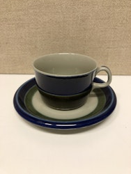 KAFFEKOPP MED FAT, "Elisabeth" Marianne Westman, Rörstrand.