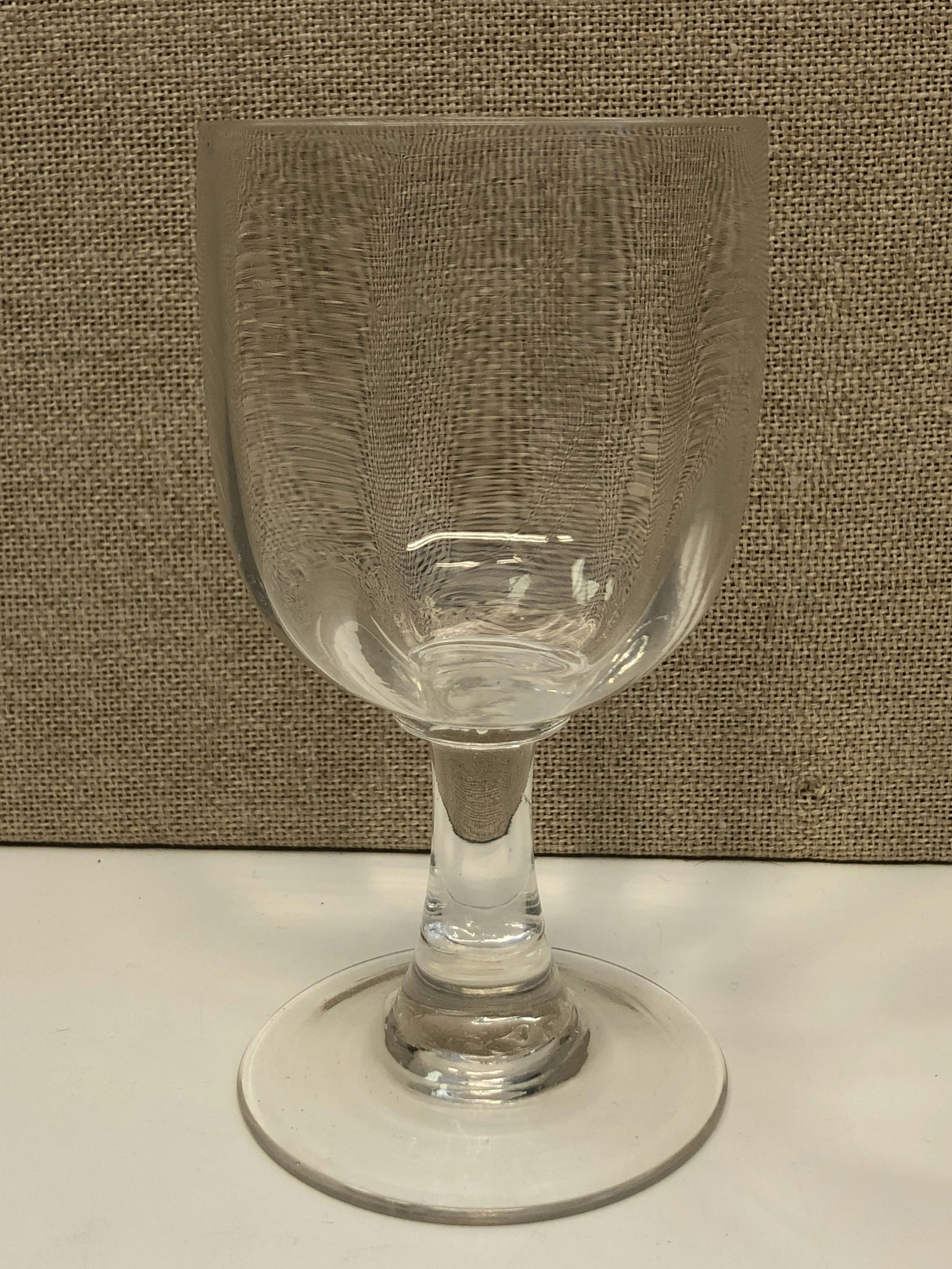 VINGLAS, handblåst, 18/1900-tal.