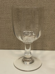 VINGLAS, handblåst, 18/1900-tal.