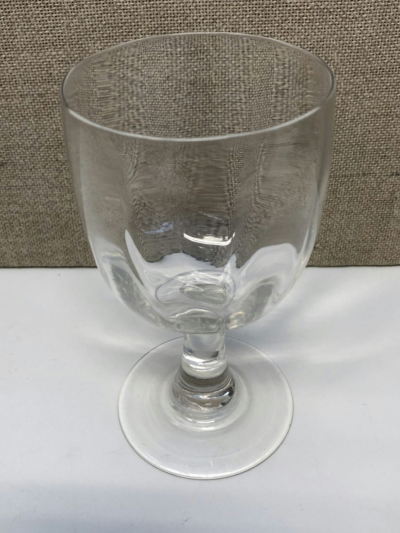 VINGLAS, handblåst, 18/1900-tal.