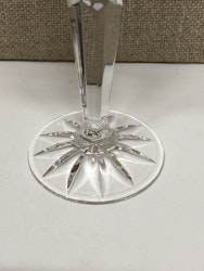 STRONG WINE GLASS/LIQUOR crystal, "Haga" design Duka, Kosta Boda.