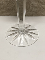 RÖDVINGLAS/ ÖLGLAS, kristall, "Haga" design Duka, Kosta Boda.
