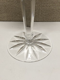 RÖDVINGLAS/ ÖLGLAS, kristall, "Haga" design Duka, Kosta Boda.