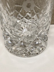 WHISKEY/SELTERGLAS, kristall, "Haga" design Duka, Kosta Boda.